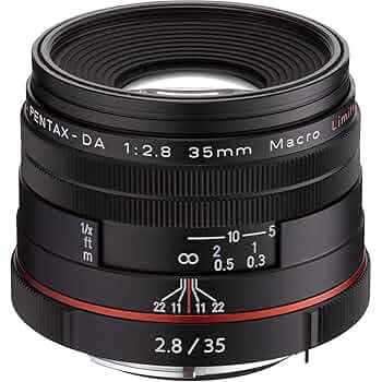 美品 smc PENTAX-DA 35mm F2.8 Macro Limited SMC Pentax DA 35mm f/2.8 Limited macro lens - Photo Review
